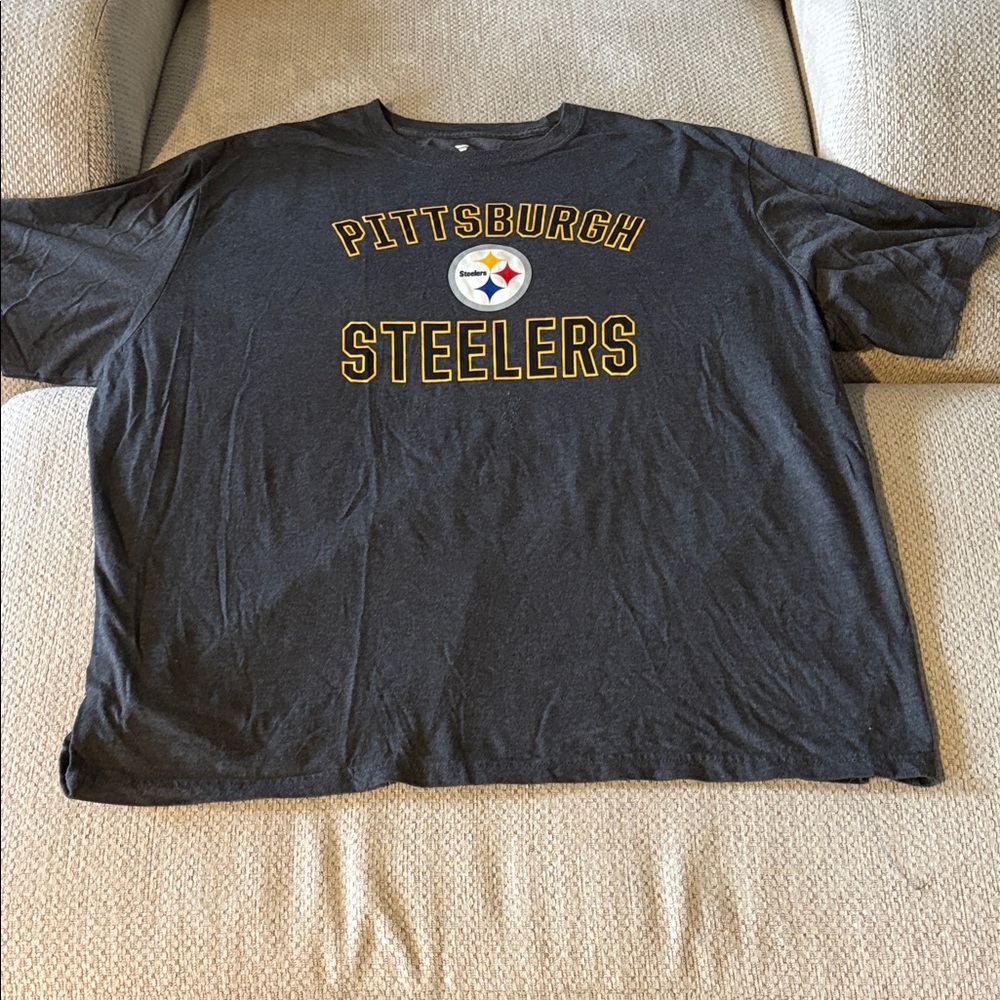 Fanatics Pittsburgh Steelers Gray T-Shirt